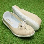 Pantofi piele “Tellus” 72-01, Bej