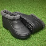 Galosi imblaniti barbati B-116, Negru
