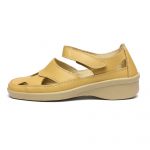 Sandale piele dama 02-18, Maro - imagine 4