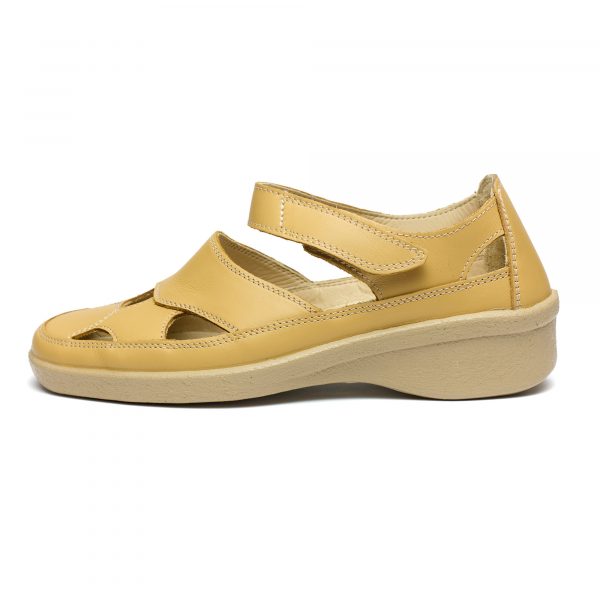 Sandale piele dama 02-18, Maro - imagine 4
