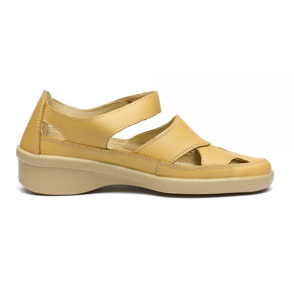 Sandale piele dama 02-18, Maro - imagine 5