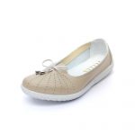 Pantofi piele “Tellus” 72-01, Bej - imagine 4