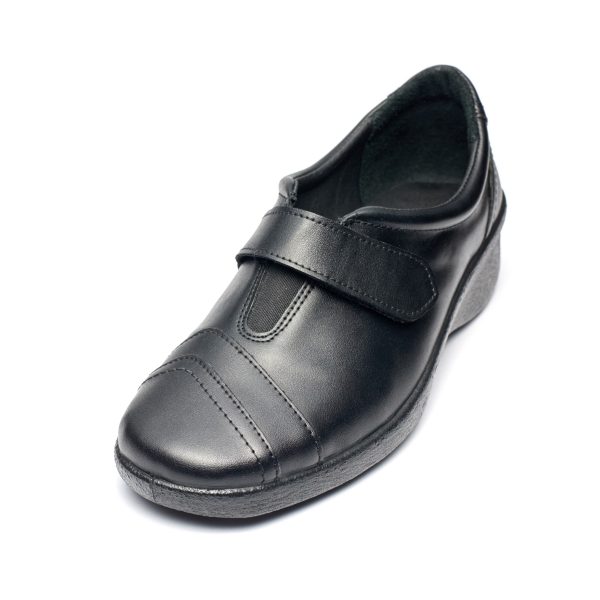 Pantofi dama „Tellus” 02-03\1, Negru - imagine 6