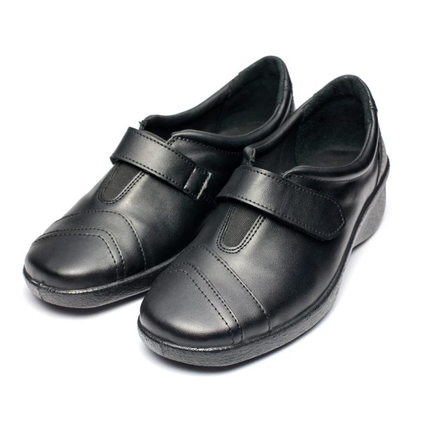 Pantofi dama „Tellus” 02-03\1, Negru - imagine 3