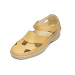 Sandale piele dama 02-18, Maro - imagine 6