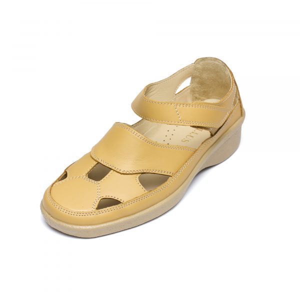 Sandale piele dama 02-18, Maro - imagine 6