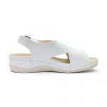 Sandale dama "Tellus" 25-60, Alb - imagine 5