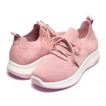 Pantofi sport dama W138716, Roz - imagine 3