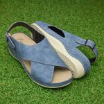 Sandale dama "Tellus" 25-60, Denim