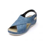Sandale dama "Tellus" 25-60, Denim - imagine 6