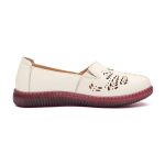 Pantofi piele dama  W043211, Bej deschis - imagine 6