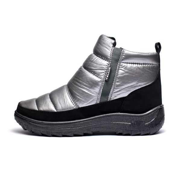 Ghete de iarna dama "Tellus" 34-59, Argintiu stralucire - imagine 5