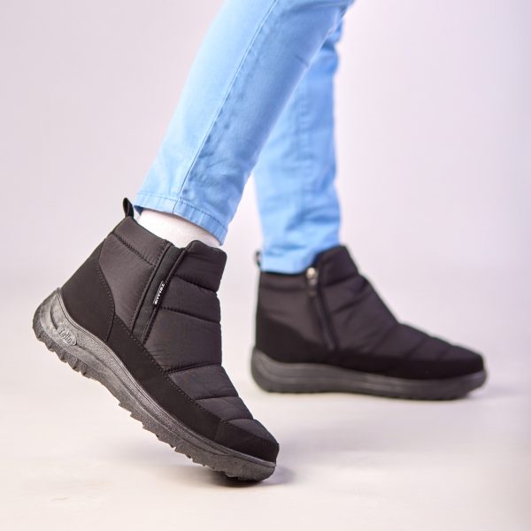 Ghete de iarna dama "Tellus" 34-59, Negru - imagine 3