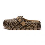 Saboti medicali dama 260450, Leopard Maro - imagine 4