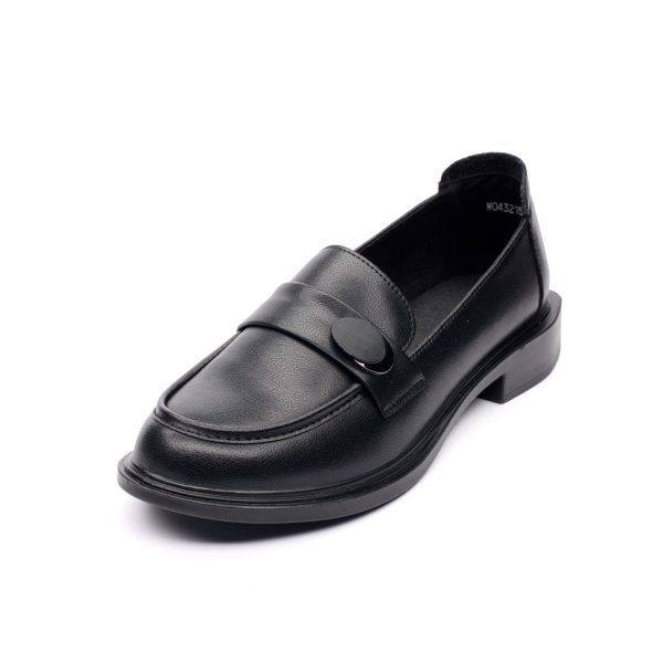 Pantofi piele dama W043215, Negru - imagine 5