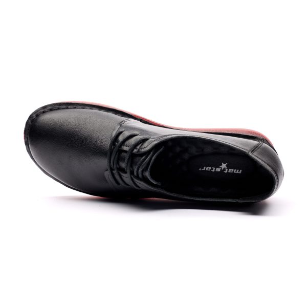 Pantofi piele dama W043207, Negru - imagine 7