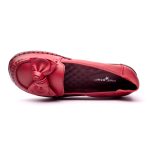 Pantofi piele dama W043221, Bordo - imagine 10