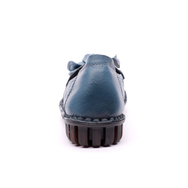 12 (3) Pantofi piele dama W043221, Albastru - imagine 11