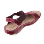 Sandale dama "Tellus" 25-24, Bordo - imagine 10