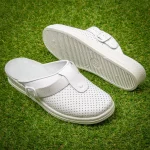 Saboti medicali piele Tellus 74-08/04/01, Alb