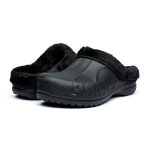 Saboti imbaniti barbati Flame A1002M, Negru - imagine 4