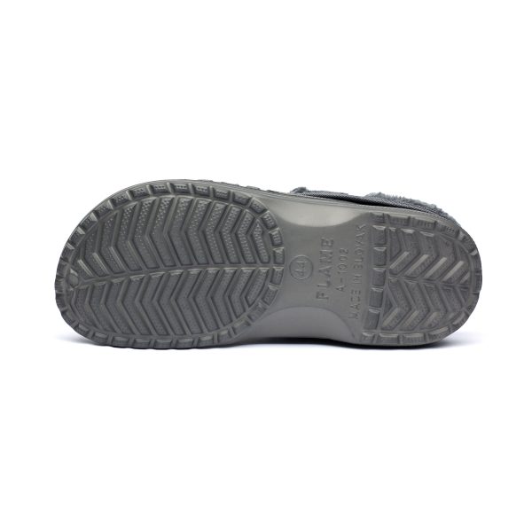 Saboti imbaniti barbati Flame A1002M, Gri - imagine 6