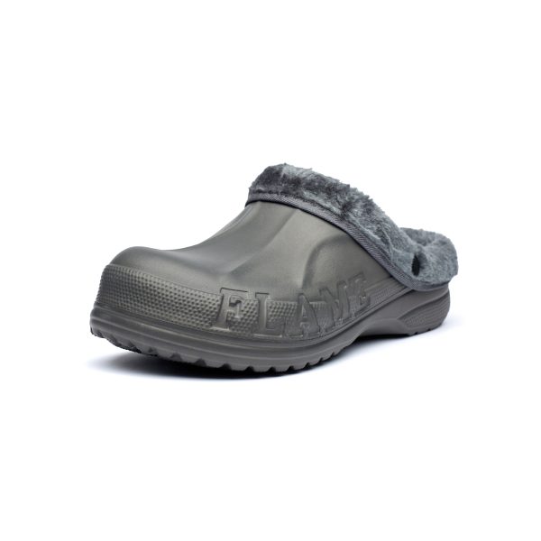 Saboti imbaniti barbati Flame A1002M, Gri - imagine 7