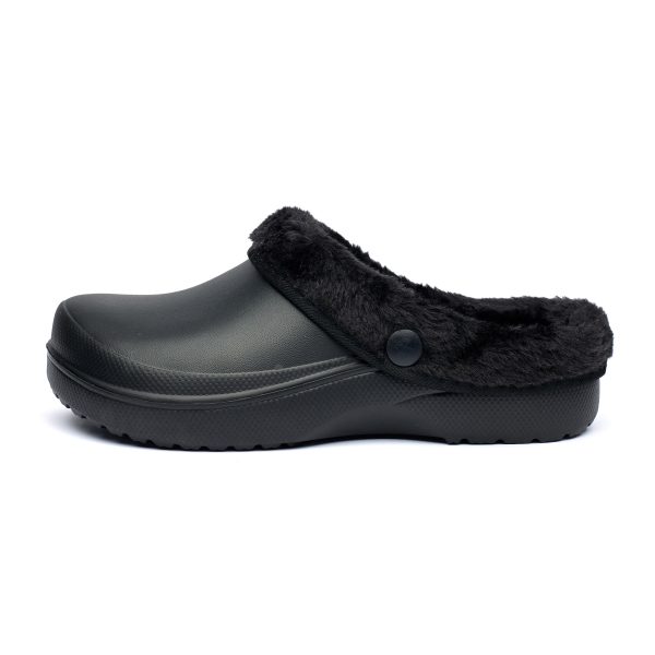 Saboti imbaniti dama Flame B2002M, Negru - imagine 5