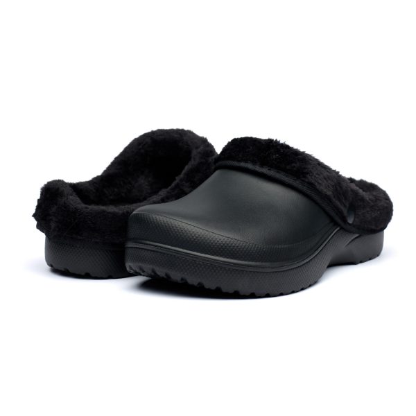 Saboti imbaniti dama Flame B2002M, Negru - imagine 4