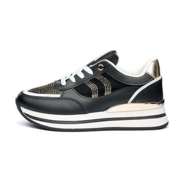 Pantofi sport dama 9137, Negru - imagine 5