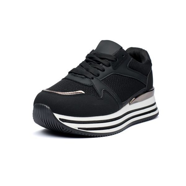 Pantofi sport dama 9150, Negru - imagine 6