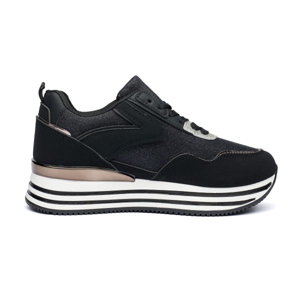 Pantofi sport dama 9139, Negru - imagine 7