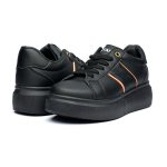 Pantofi sport dama W164226, Negru - imagine 3