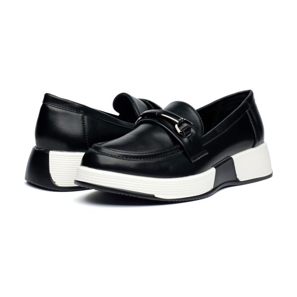 Pantofi sport dama W588011, Negru - imagine 4