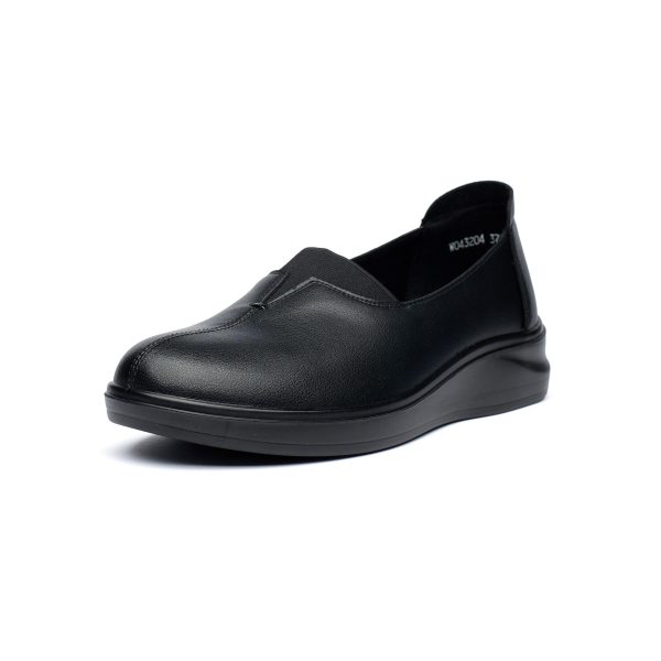 Pantofi piele dama W043204, Negru - imagine 6