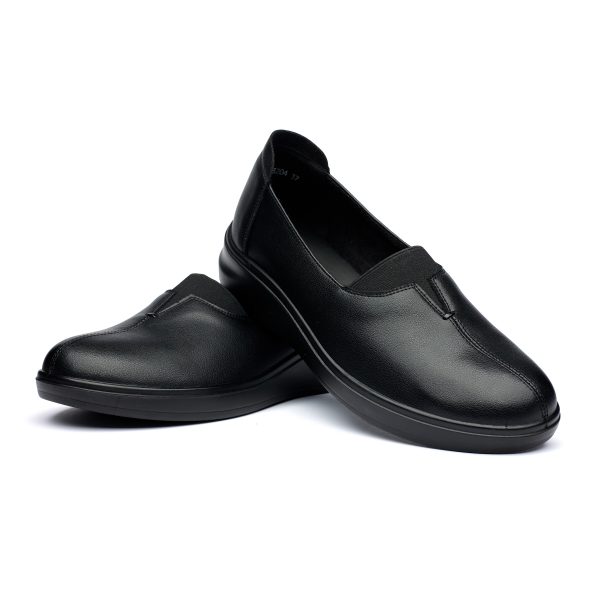 Pantofi piele dama W043204, Negru - imagine 3