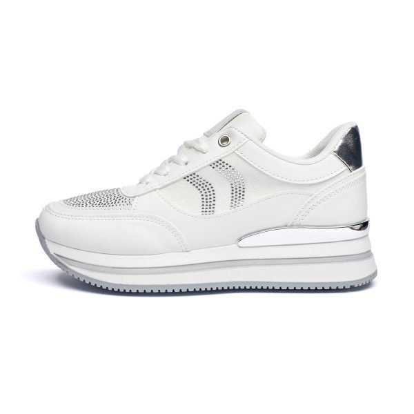 Pantofi sport dama 9137, Alb - imagine 5