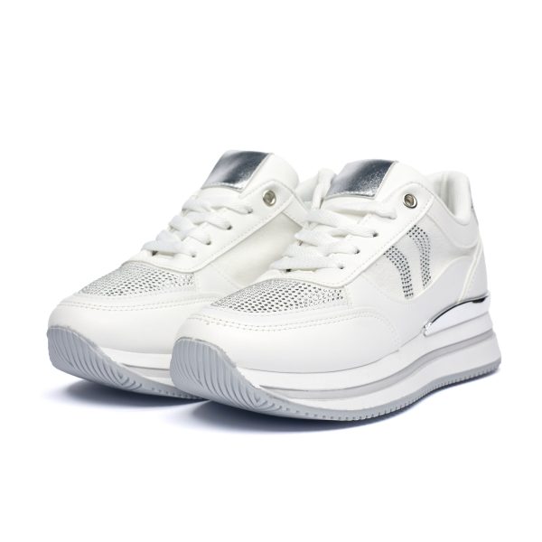 Pantofi sport dama 9137, Alb - imagine 2