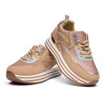 Pantofi sport dama 9139, Bej - imagine 4