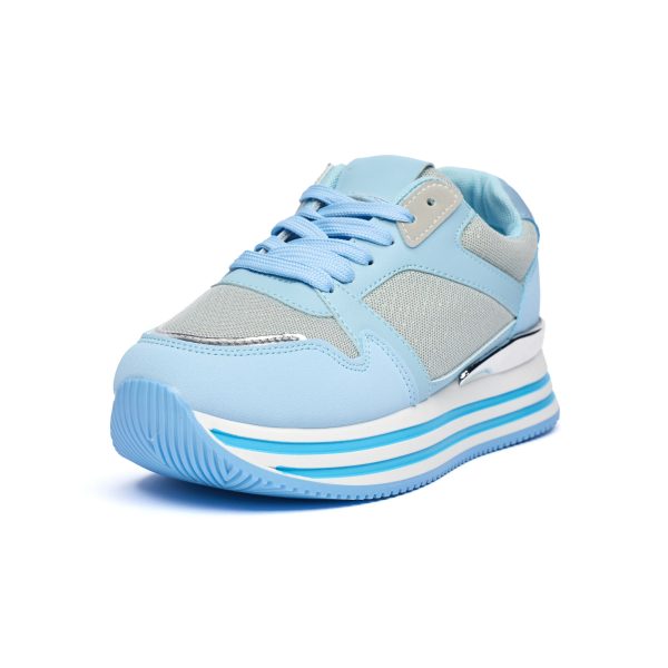 Pantofi sport dama 9150, Albastru - imagine 6