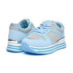 Pantofi sport dama 9150, Albastru - imagine 4