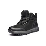 Ghete inmblaniti barbati W043163, Negru - imagine 5