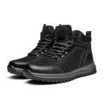 Ghete inmblaniti barbati W043163, Negru - imagine 2