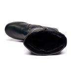 Cizme inblaniti dama 88330, Negru - imagine 8