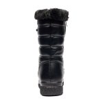 Cizme inblaniti dama J25-3, Negru - imagine 9