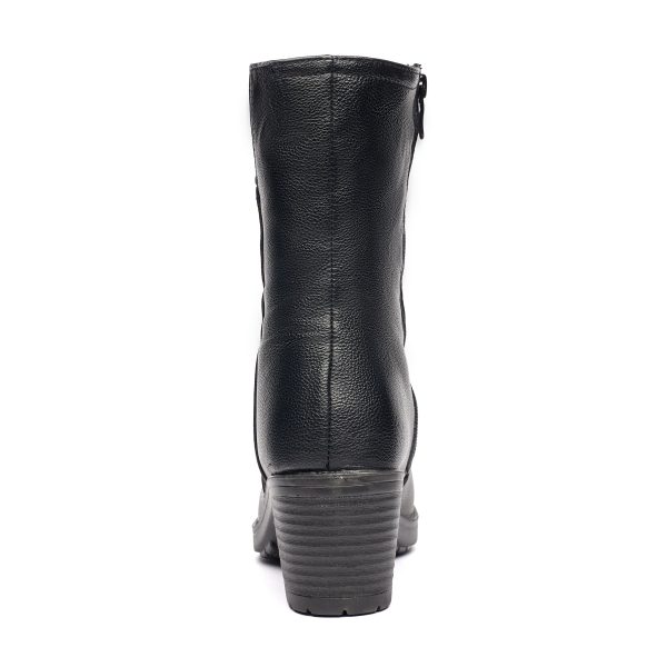 Cizme inblaniti dama Z2-25, Negru - imagine 9