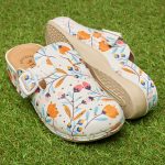 Saboti medicali dama "Tellus" 25-19, Flori de toamna