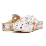 Saboti medicali dama "Tellus" 25-19, Flori de toamna - imagine 3