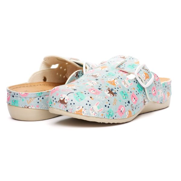 Saboti medicali dama "Tellus" 25-19,  Animaluțe - imagine 3