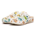 Saboti medicali dama "Tellus" 25-19, Pisicute amprenta - imagine 2